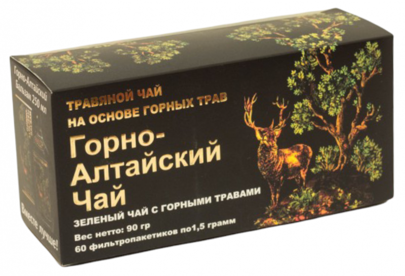 Фиточай "Горно-Алтайский", зеленый чай с горными травами