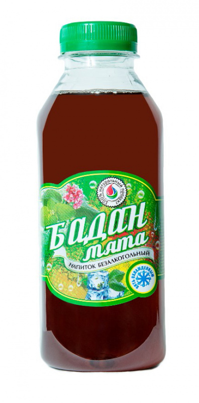 Безалкогольный напиток "Бадан-Мята"